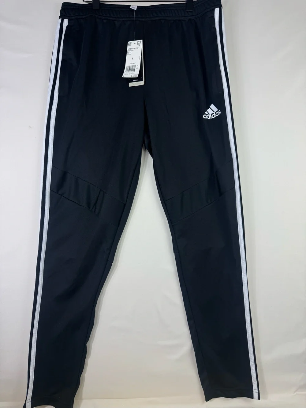 Adidas Tiro 19 Climacool Track Pants Black White Men’s Size L NWT